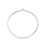 ELISE - Bangle SOLITAIRE Radiant 2ct