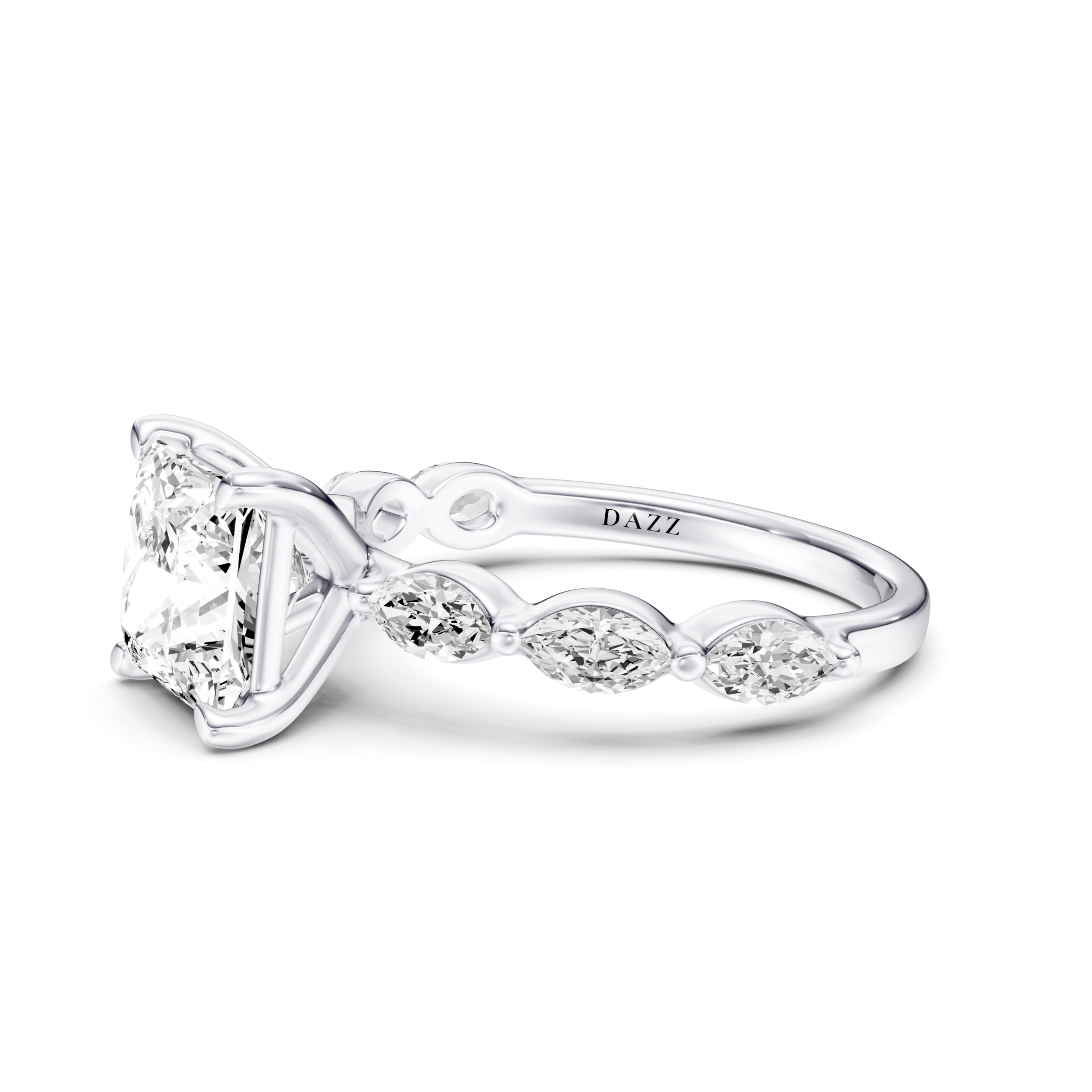 ISARELLE solitaire marquise - princess