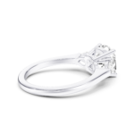 MARELLA 3 STONE PEAR RING - cushion