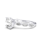 MIRELIA solitaire marquise - round