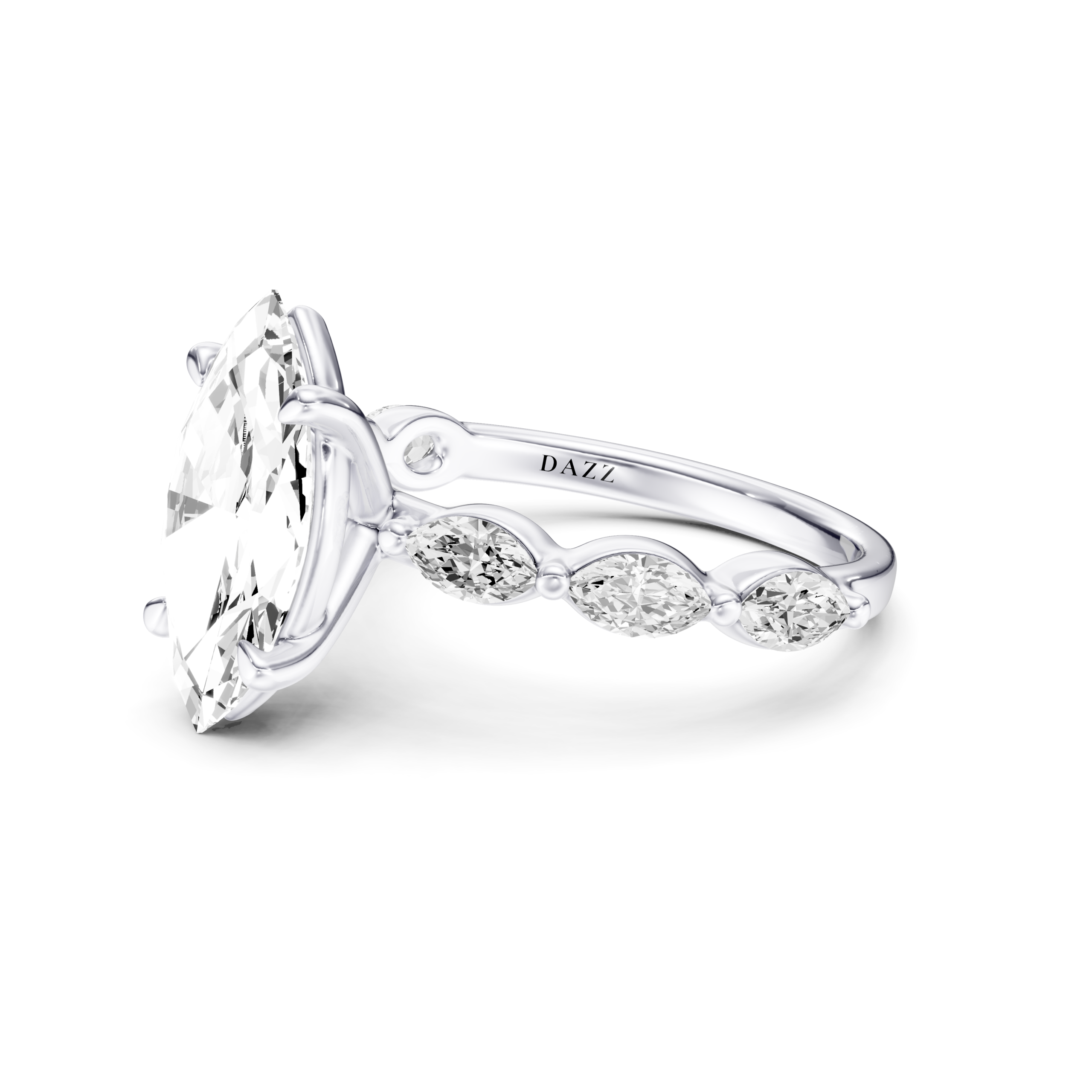 SABRIELLE solitaire marquise - marquise