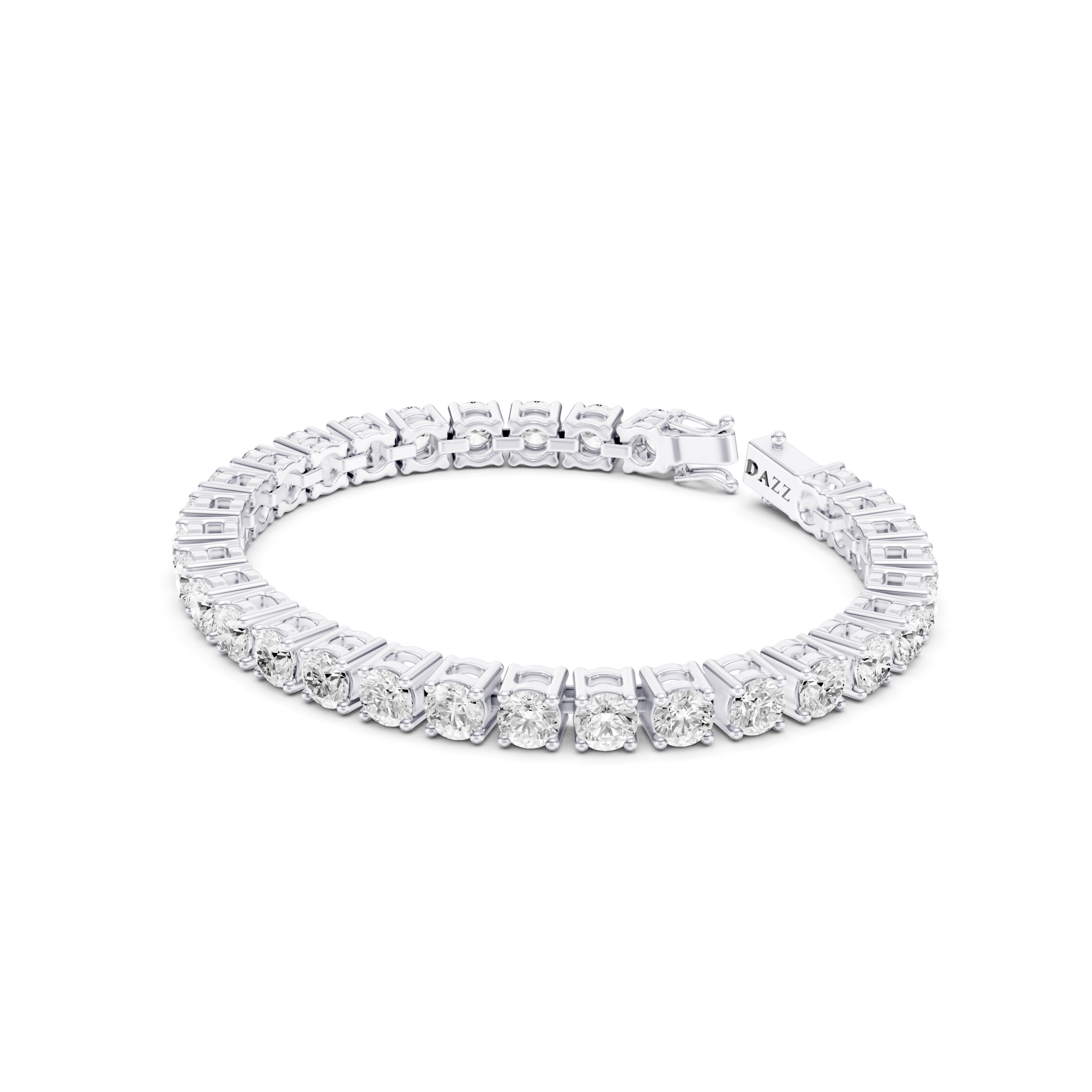 TENNIS BRACELET 8 CARAT ROUND