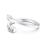 VERANIA Split ring - emerald