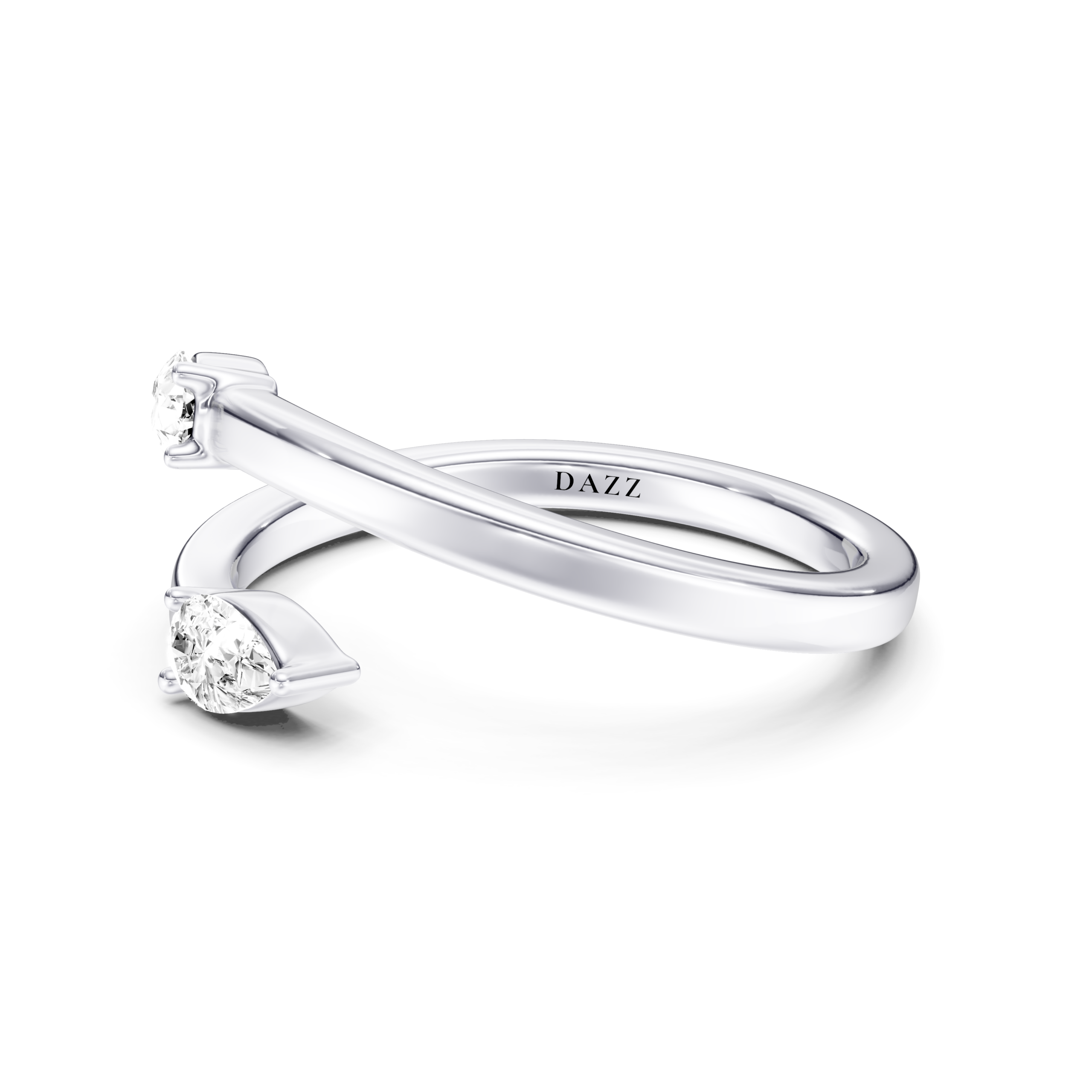 DANA Split ring - pear