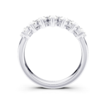 HALF ETERNITY RING - pear