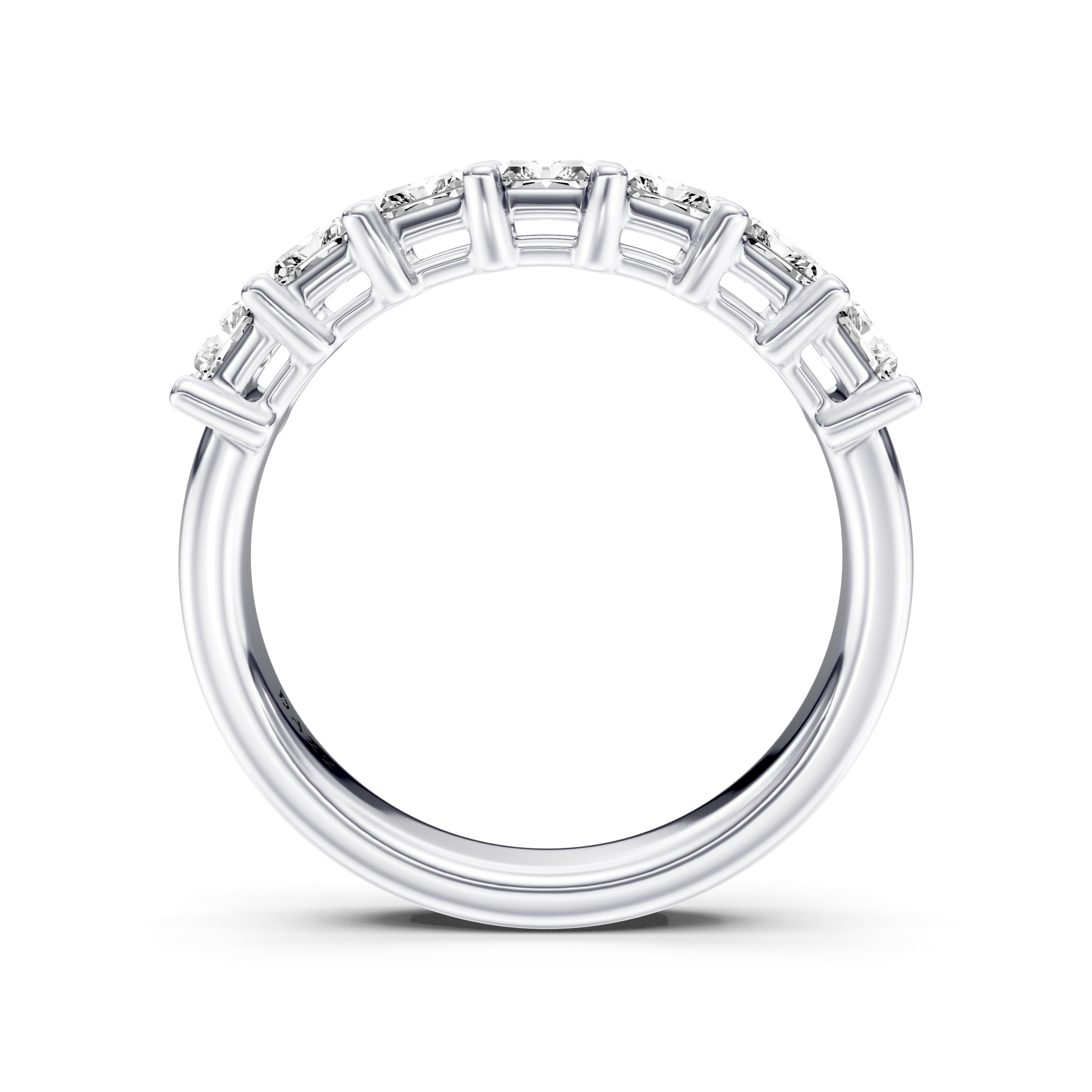 HALF ETERNITY RING - radiant