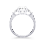 ANORIA 3 STONE PEAR RING - oval