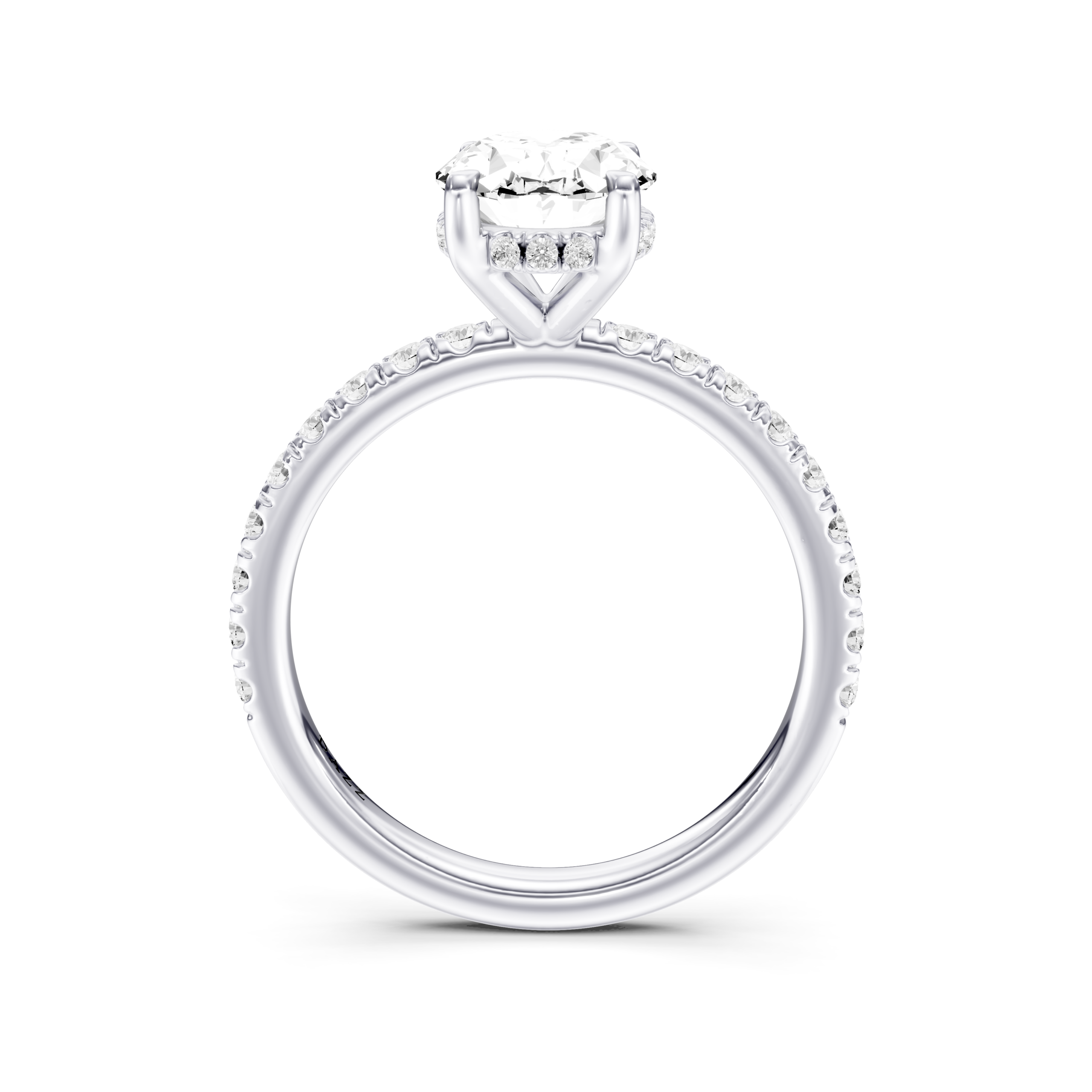 NOELIA PAVE RING oval