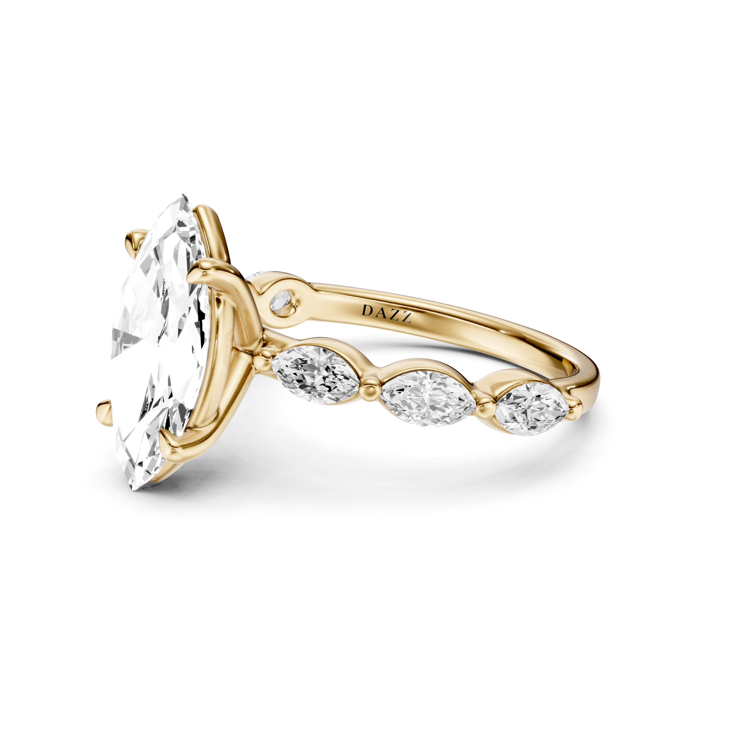 SABRIELLE solitaire marquise - marquise