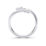 VERANIA Split ring - emerald