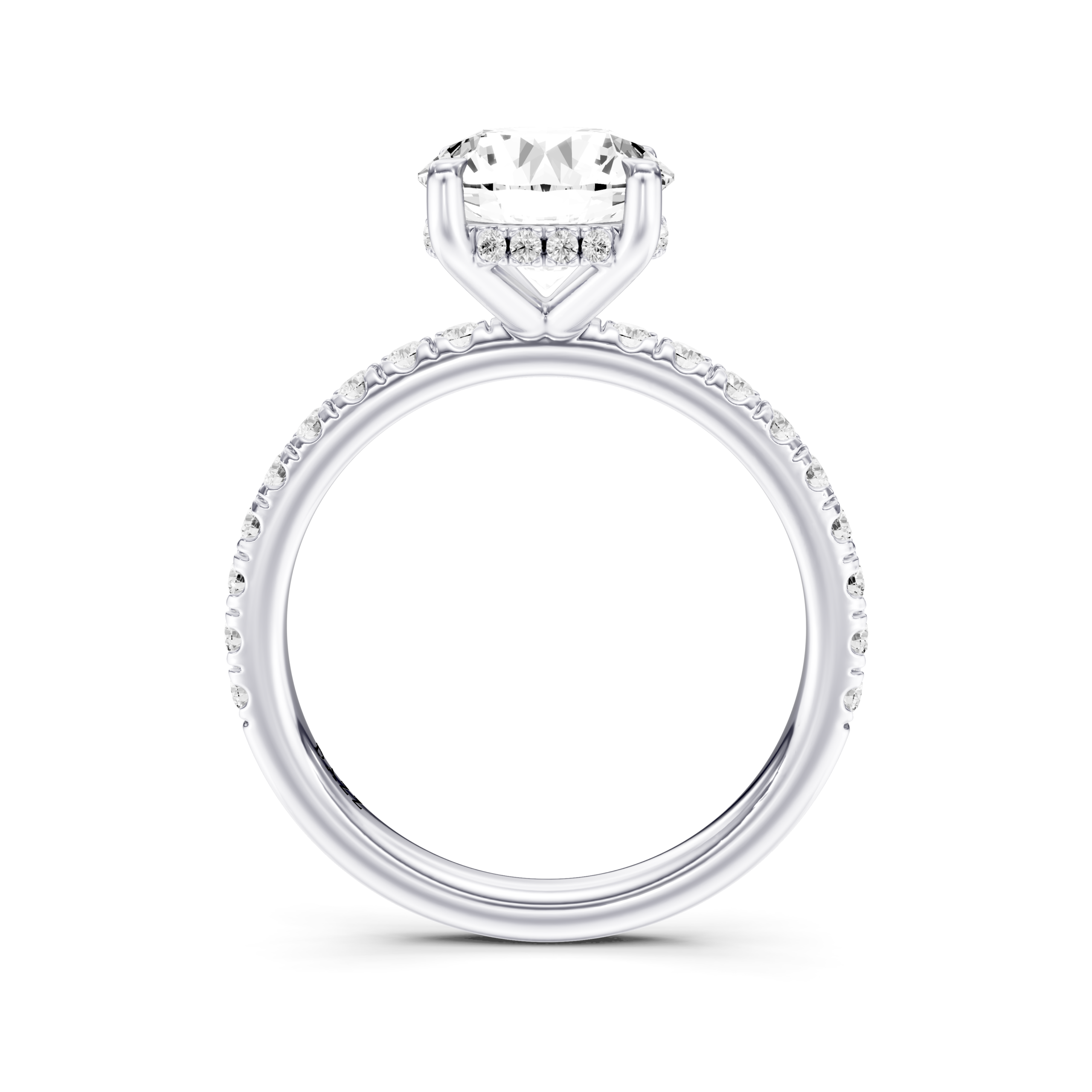 CARISE PAVE RING round