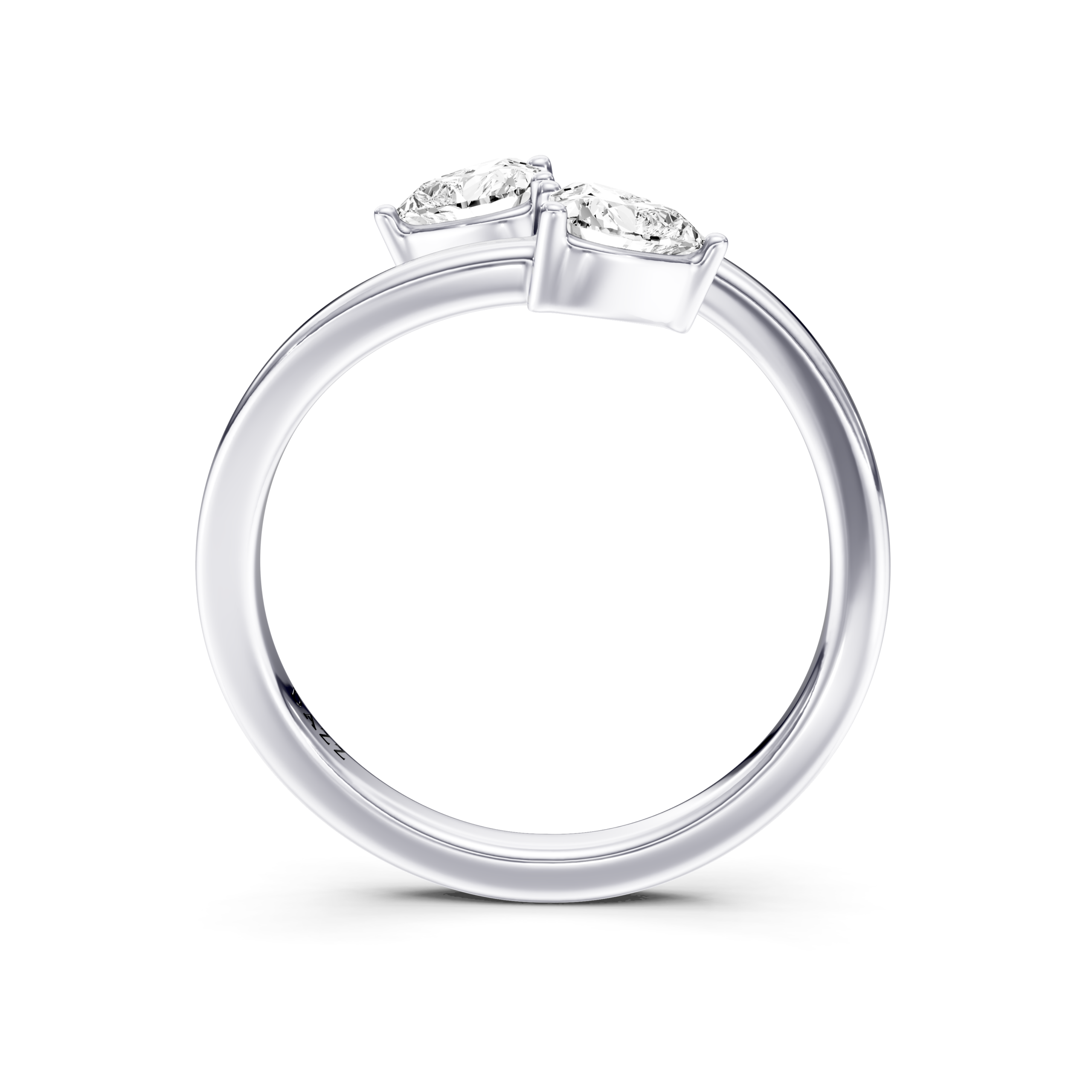 DALERIE Split ring - heart