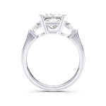 DANELISE 3 STONE PEAR RING - princess
