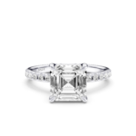 CAMILA PAVE RING asscher