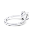 CAMILA PAVE RING asscher