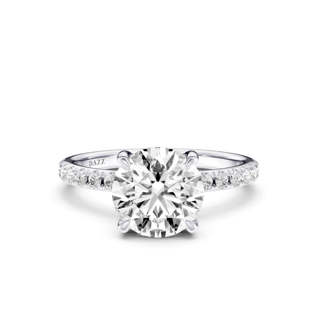 CARISE PAVE RING round