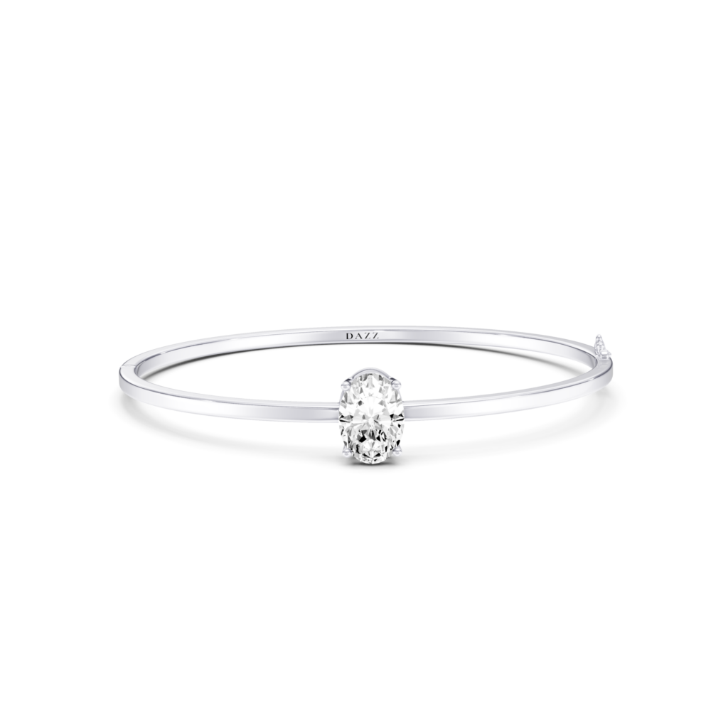 CELINE - Bangle SOLITAIRE Oval