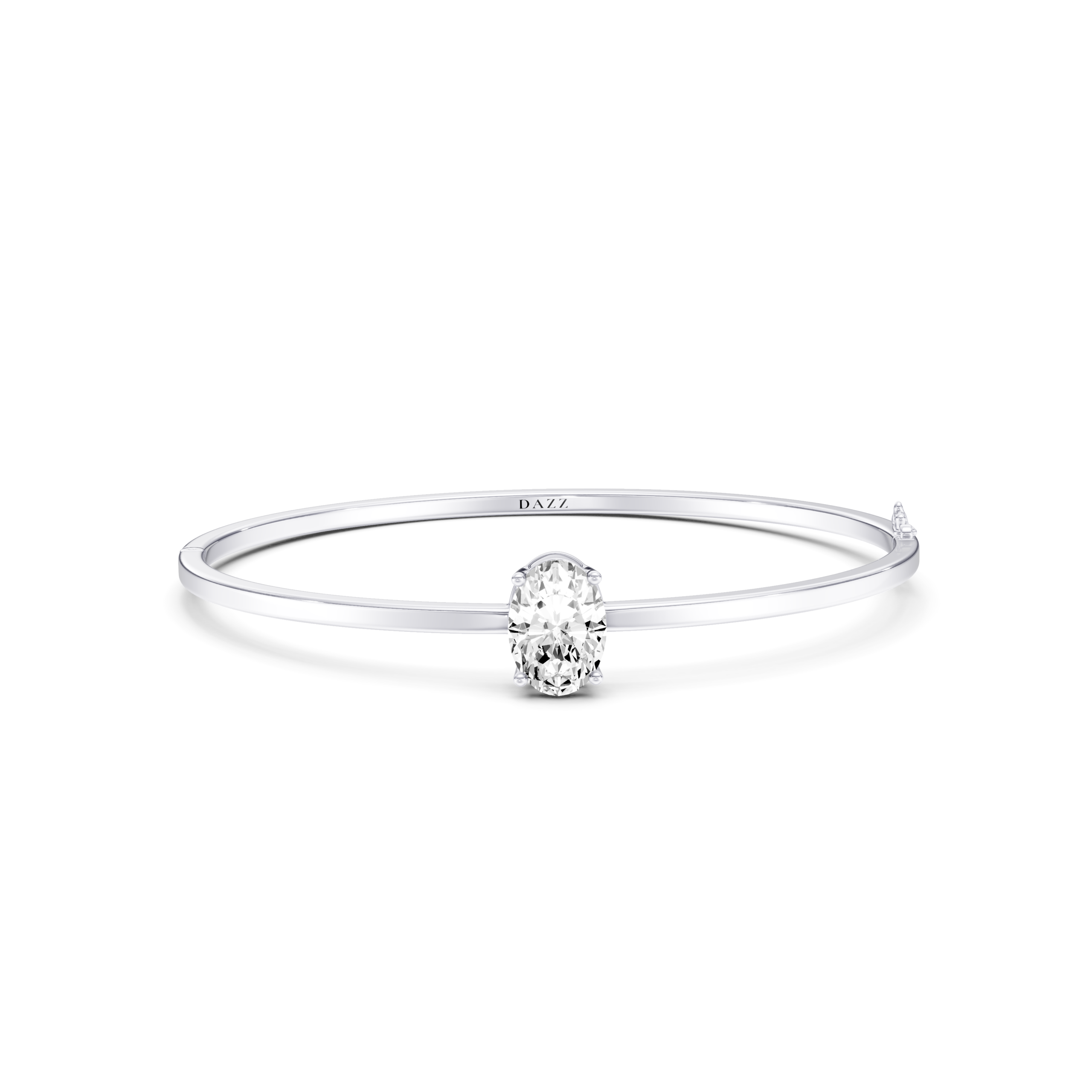 CELINE - Bangle SOLITAIRE Oval 2ct