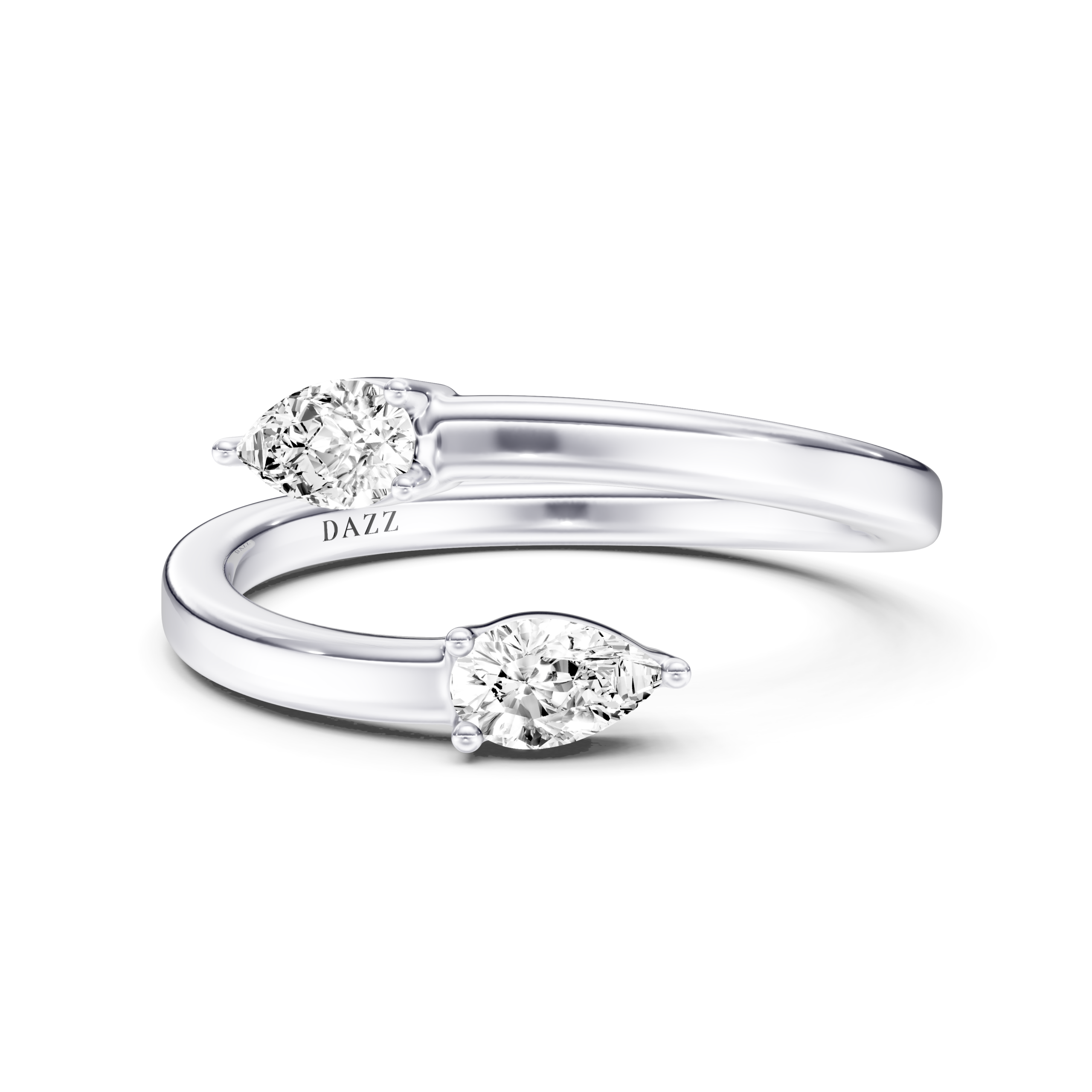 DANA Split ring - pear