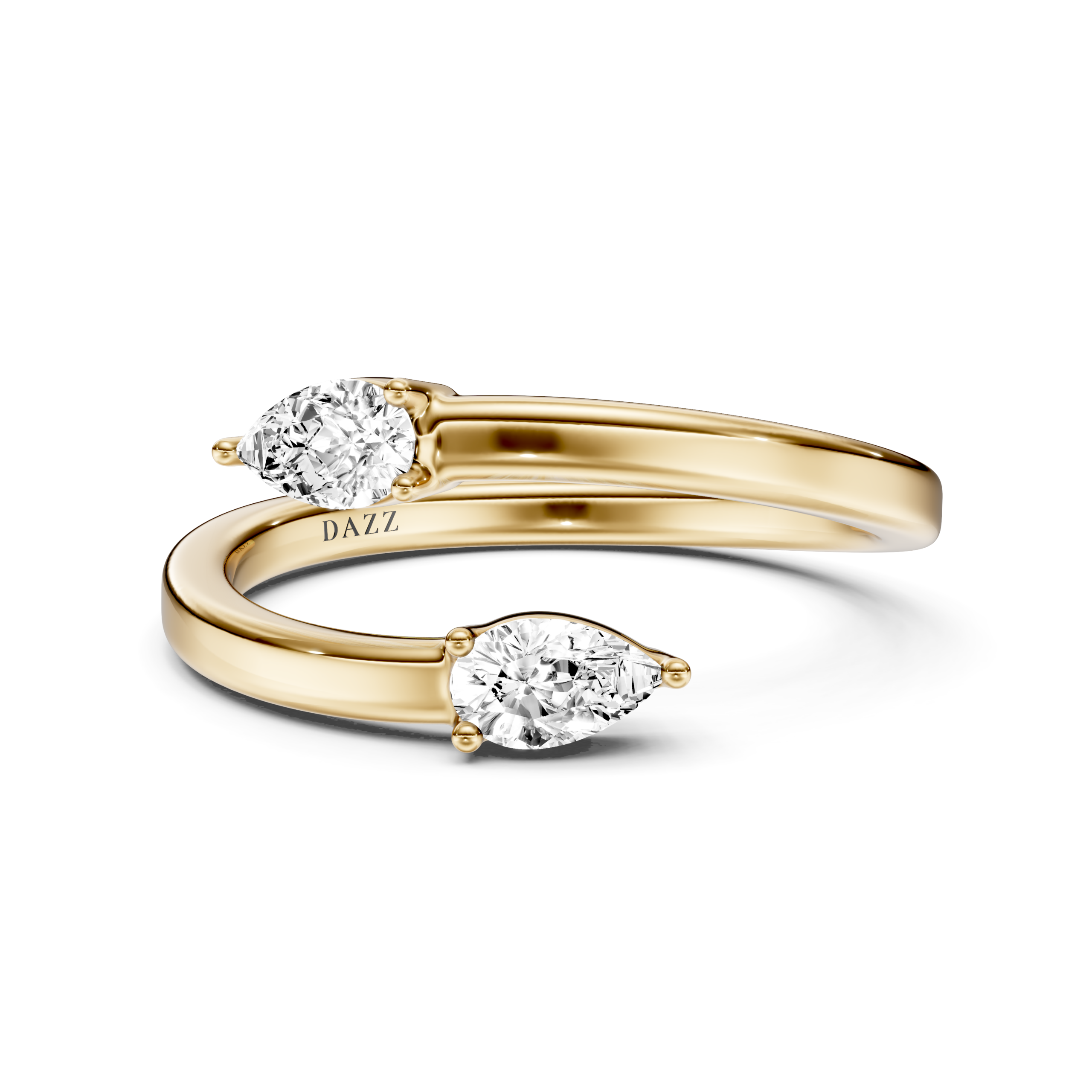 DANA Split ring - pear