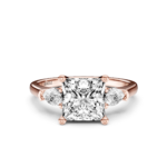 DANELISE 3 STONE PEAR RING - princess