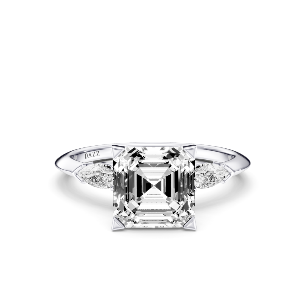 DAZZ ring - asscher