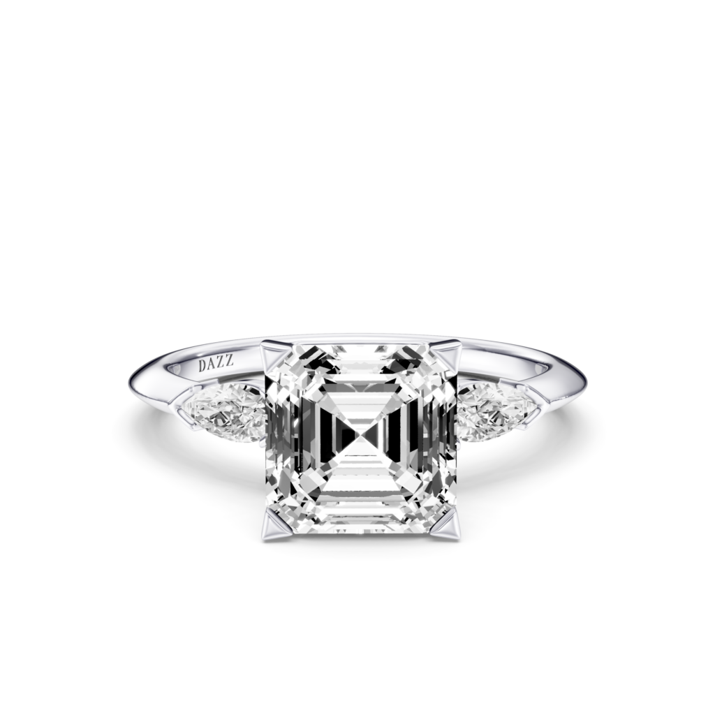 DAZZ ring - asscher