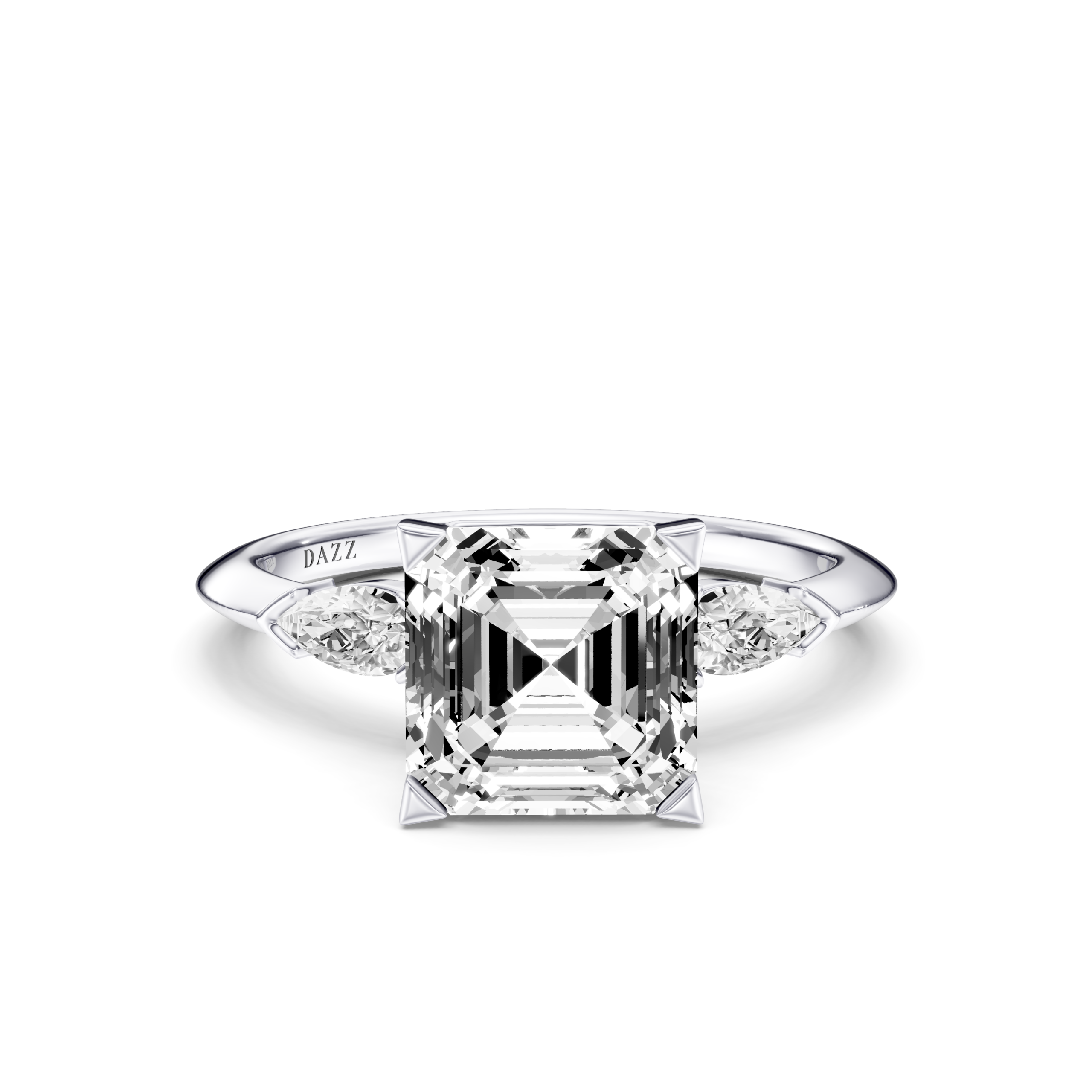 DAZZ ring - asscher