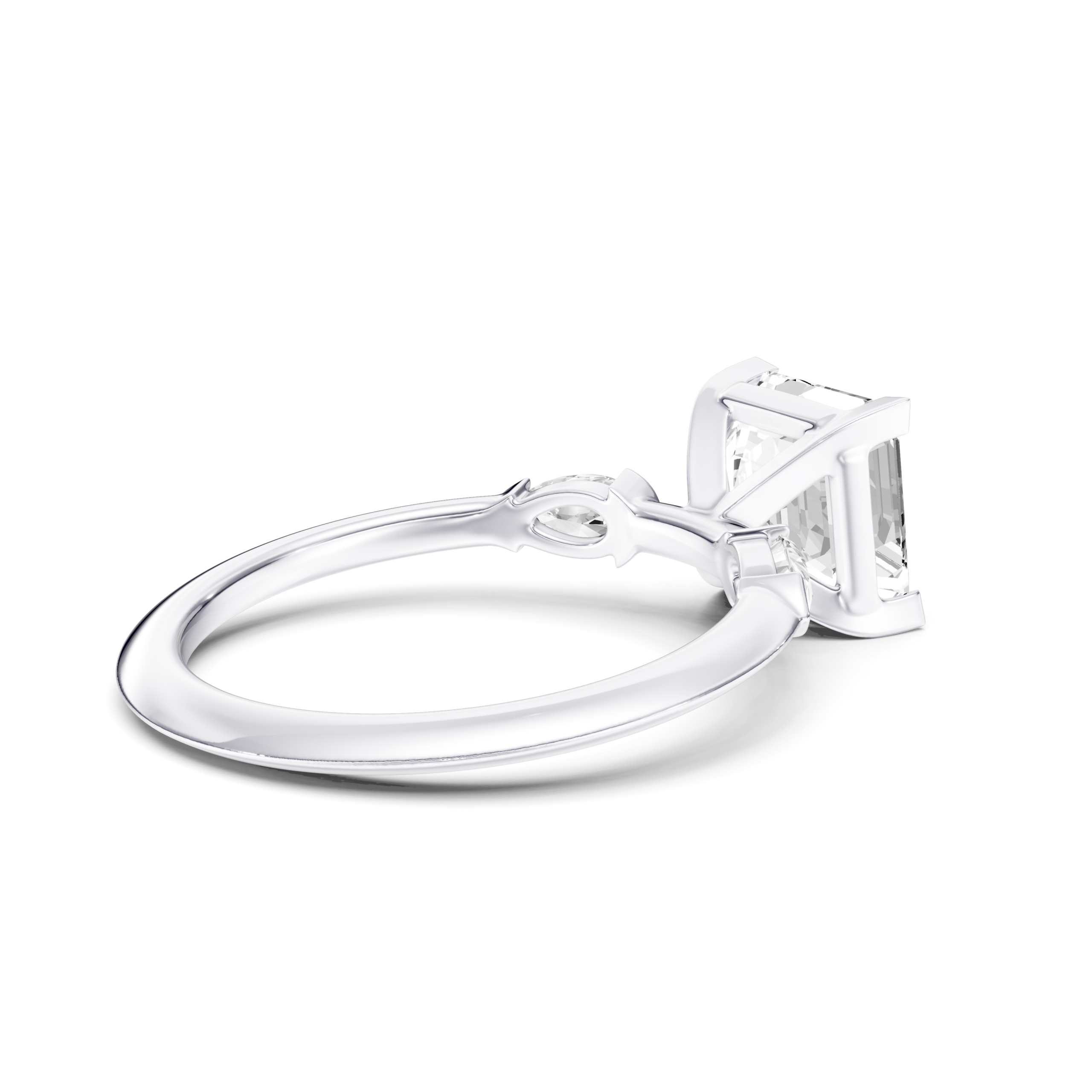 DAZZ ring - asscher