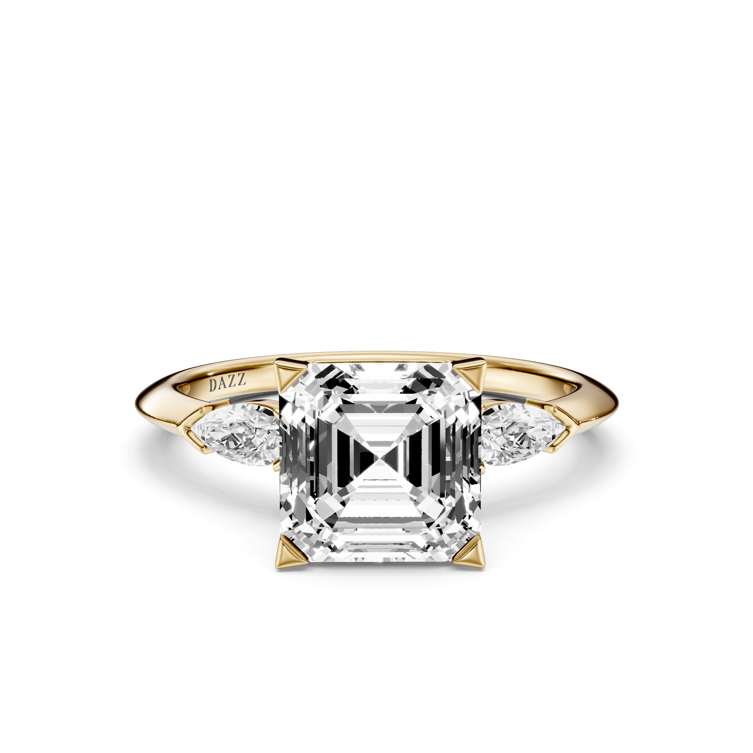DAZZ ring - asscher