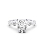 AMANDINE solitaire marquise - heart