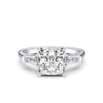 DIANELLE 3 STONE TAPERED RING - princess