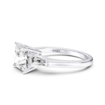 DIANELLE 3 STONE TAPERED RING - princess