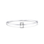 ELISE - Bangle SOLITAIRE Radiant 2ct