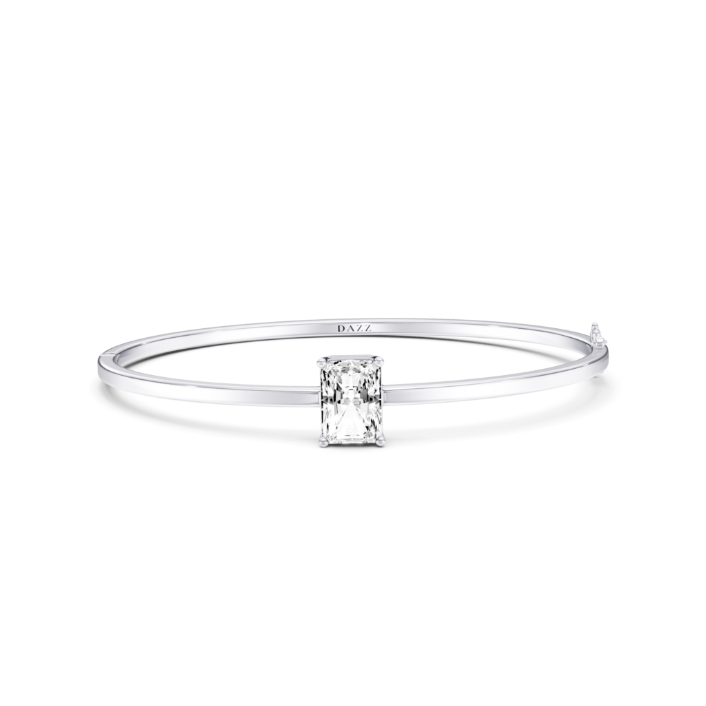 ELISE - Bangle SOLITAIRE Radiant