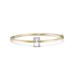 ELISE - Bangle SOLITAIRE Radiant 2ct