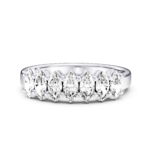 HALF ETERNITY RING - marquise