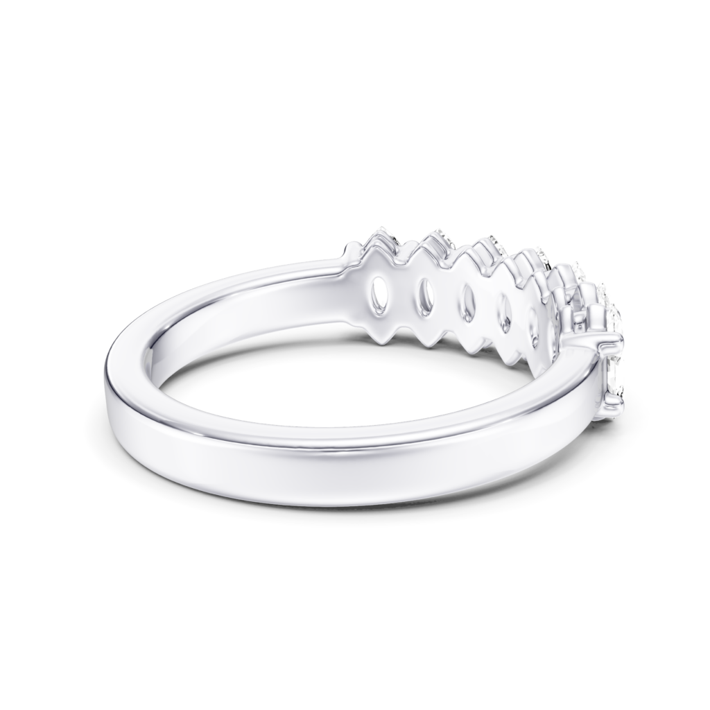 HALF ETERNITY RING - marquise