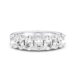 HALF ETERNITY RING - oval