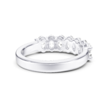 HALF ETERNITY RING - oval