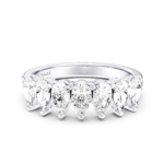 HALF ETERNITY RING - pear