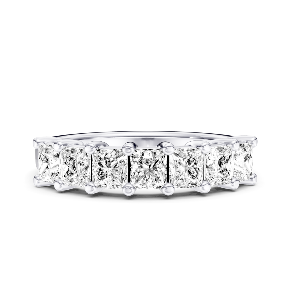 HALF ETERNITY RING - princess