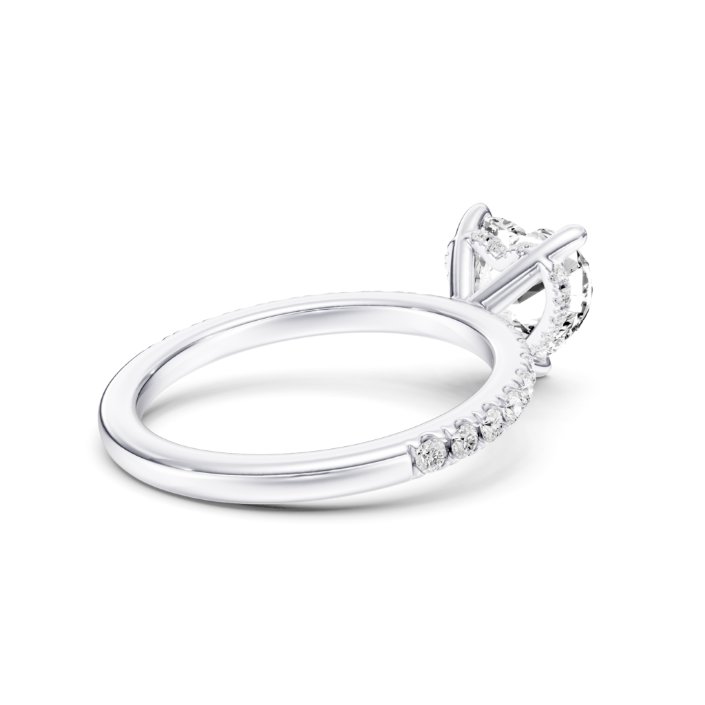AMELIE PAVE RING heart