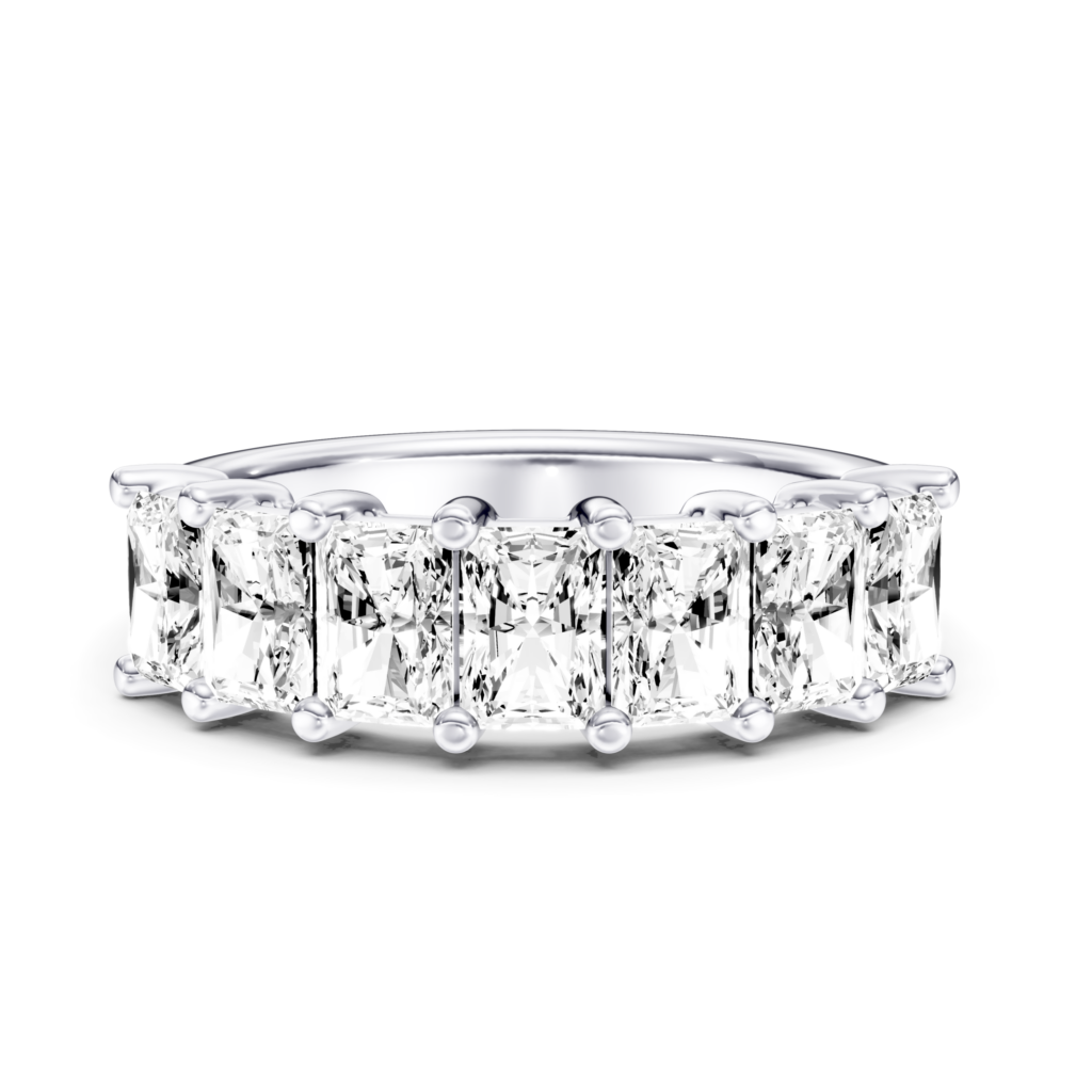 HALF ETERNITY RING - radiant