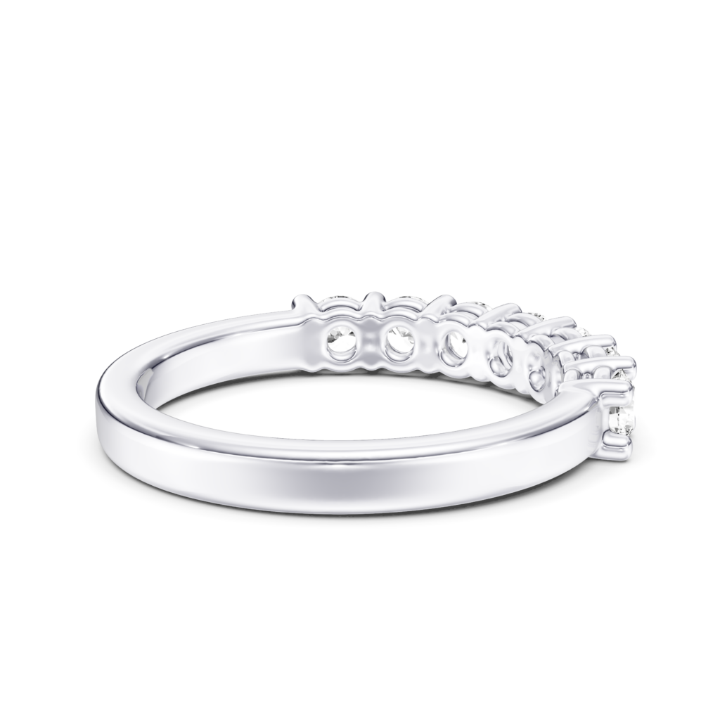 HALF ETERNITY RING - round