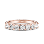 HALF ETERNITY RING - round