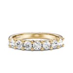 HALF ETERNITY RING - round