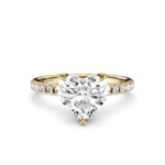 AMELIE PAVE RING heart