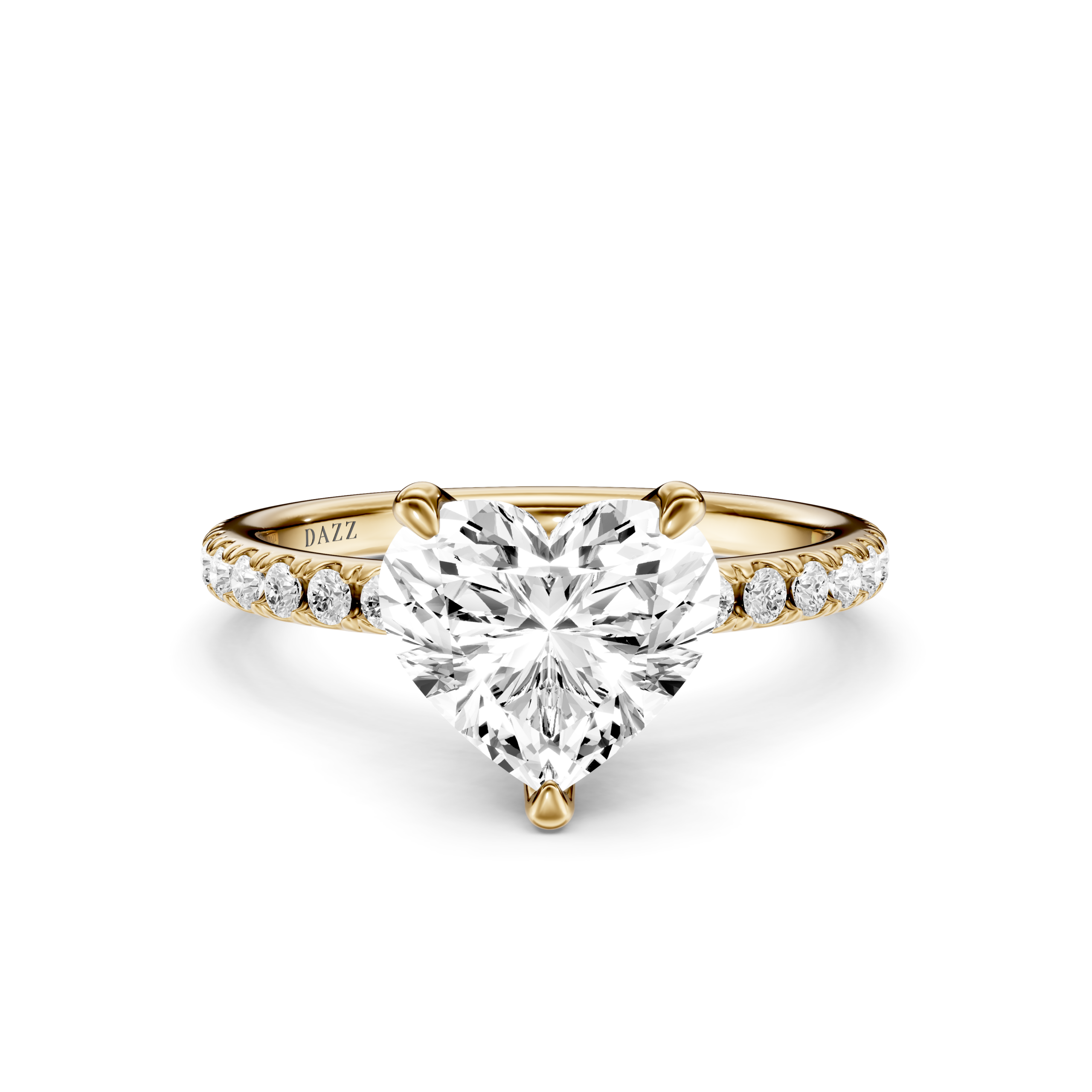 AMELIE PAVE RING heart