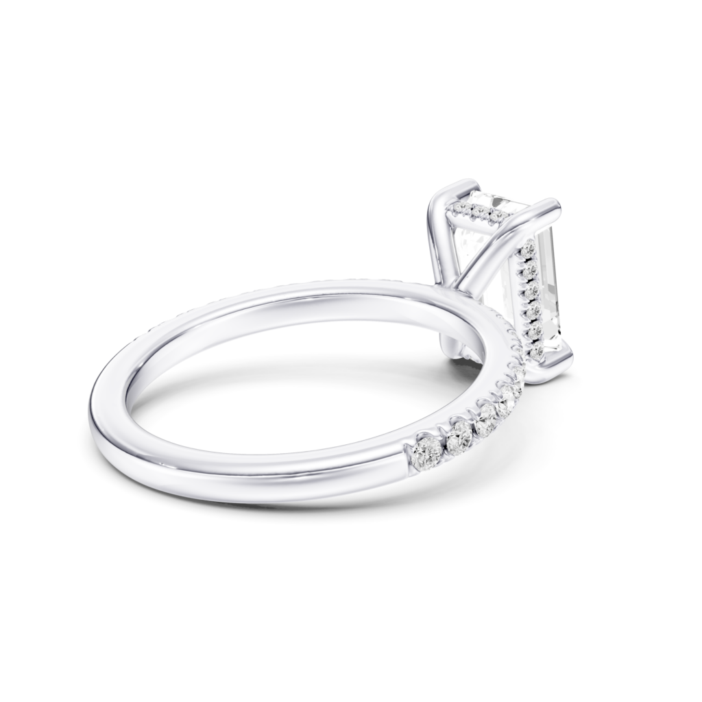 ISOLDE PAVE RING emerald